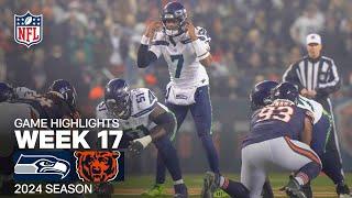 Seattle Seahawks vs. Chicago Bears Game Highlights | NFL 2024 Season Week 17