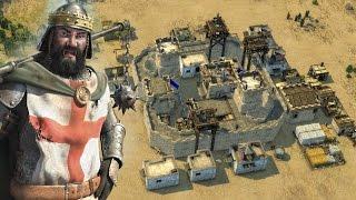 Stronghold Crusader 2 Skirmish - Richard The Lionheart vs SergiuHellDragoonHQ