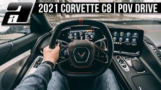 2021 Corvette C8 Stingray (507PS, 640Nm, V8) | POV Autobahn