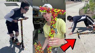 CRAZIEST SCOOTER TRICKS! #Shorts