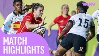 Last minute DRAMA that decides title  | Fiji v Spain | Highlights | WXV 3