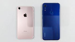 iPhone 7 Vs Huawei Y6s Speed Test