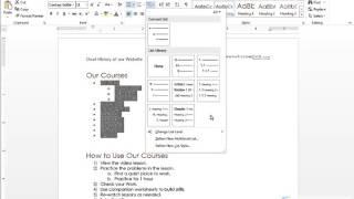 Lesson 29 - Applying Styles To Multi level Lists