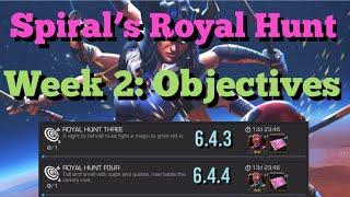 MCOC - Spiral’s Royal Hunt - Week 2: Both Objectives - Full Runs!!