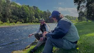 Hunting for spring salmon - River Spey Brae Beats