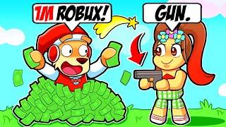 Booshot & Bella play MAKE A WISH in Roblox!