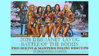 2024 IFBB Janet Layug Battle of the Bodies Pro Bikini and Masters Bikini Results