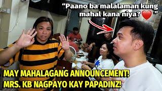 ANNOUNCEMENT..ANO KAYA 'TO?!️ MRS. KB NAGPAYO!