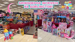 MOSTRANDO OS BRINQUEDOS DA LOJA BURLINGTON NOS ESTADOS UNIDOS, COM PREÇOS #fabialopesoficial #vlog