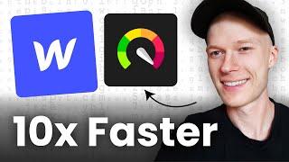 10 Tips To Work 10x FASTER in Webflow