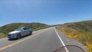 Pacific Coast Highway from Pescadero to Davenport, California.