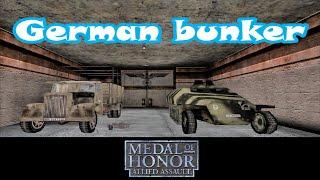 Medal of Honor Allied Assault - German bunker (Custom Level)