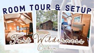 Fort Wilderness Cabin Tour and Setup | Cabins at Fort Wilderness