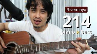 214 Piano Intro , bass intro and outro on acoustic guitar tutorial ni Pareng Don