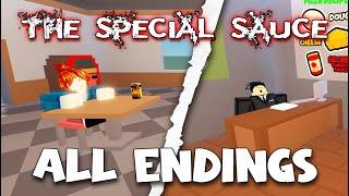 The Special Sauce [STORY] - All Endings - Full Gameplay! [ROBLOX]