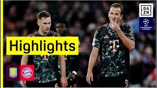 Aston Villa - FC Bayern München | UEFA Champions League | DAZN Highlights