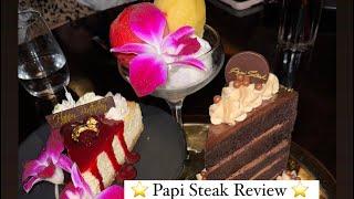 Papi Steak in Miami Beach AND what you NEED TO KNOW !! #steak #youtube #food #foodie #review