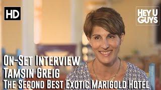 Tamsin Greig On Set Interview - The Second Best Exotic Marigold Hotel