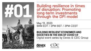 Building resilient economies and societies in the era of COVID-19