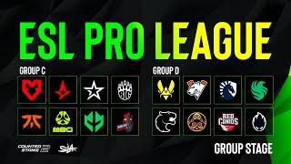 День 6 | ESL Pro League Season 2024 | Groups C&D | КРNВОЙ ЭФИР