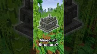 What is this Minecraft Jungle Structure Called?