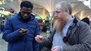 Young Christian Jesus Is God In The Quran? Yusuf Speakers Corner Straford Sam Dawah