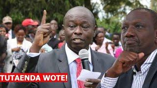 LIVE! DP GACHAGUA BREATHING FIRE IN KAREN AFTER IMPEACHMENT SAGA, SEND A STRANGE MESSAGE TO RUTO!