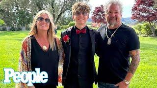 Guy Fieri's Son Ryder, 17, and His Girlfriend Pose for Prom Photos | PEOPLE