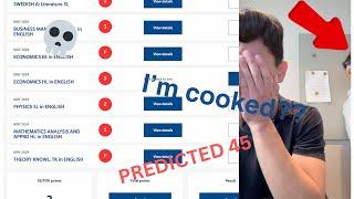 IB RESULTS REACTION 2024 | *I'M COOKED*