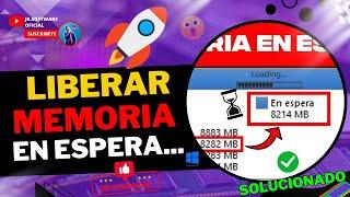 OPTIMIZAR Memoria Ram- LIBERAR Memoria en Espera en Windows 10/11|  SOLUCIÓN DEFINITIVA 2023 