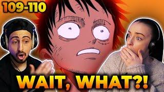 LUFFY VS CROCADILE! *ONE PIECE* Episodes 109-110 REACTION!