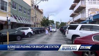 'You have to look to the future': Stuart business owners explain why a Brightline station is wort...