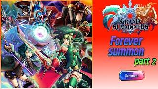 GRAND SUMMONER FOREVER SUMMON PART 2 - DAY 2  TRY FOR Theits, Cesetina, or Rosetta Swick