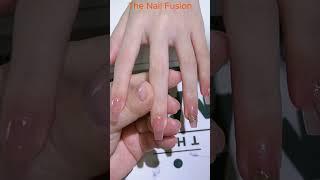 How to Make Beautiful Nails in Home #shorts #short #thenailfusion,  #nails #nailart #naildesigns,