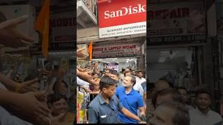 Met shopkeepers, students, workers of Nehru Place - felt an instant connection, all powered by love!