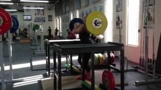 Jessica Power Jerk Triple 90 kg