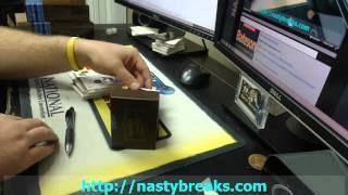 BATESON   NASTYBREAKS COM   2014 NATIONAL TREASURES BASEBALL HALF CASE TEAMS #198 NO SOUND