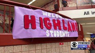 Highland students return to in-person classes at Century High School