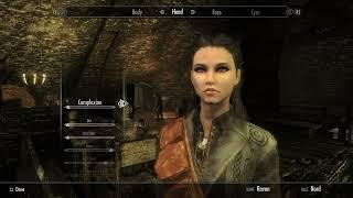 SKYRIM Female Nord Character Creation -SETTINGS BELOW -No Mods