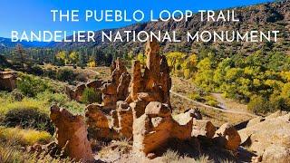 THE PUEBLO LOOP TRAIL BANDELIER NATIONAL MONUMENT