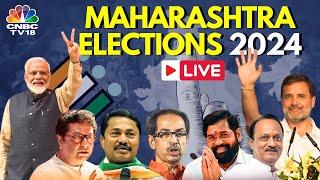 Maharashtra Election 2024 LIVE: Mahayuti Vs Maha Vikas Aghadi | BJP, Shiv Sena, Congress, NCP | N18L