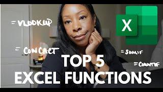 Top 5 Excel Functions That I Use As A Data Analyst