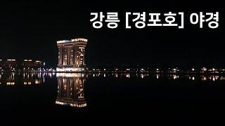 [경포호] 강릉 경포호수 야경 Gyeongpo Lake, Gangneung