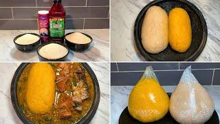 EASIEST WAY TO MAKE GARI FUFU/EBA