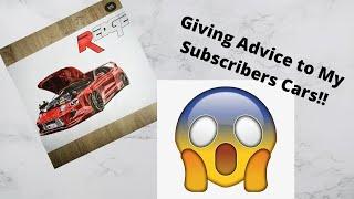 Giving Advice to my Subscribers Artworks! Episode 1