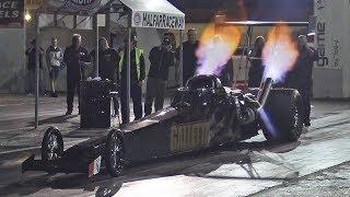 BRUTAL! 4000HP Twin Turbo V8 Dragster