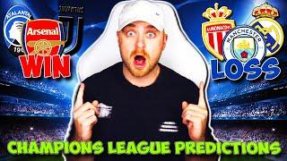 *NEW* CHAMPIONS LEAGUE 2024/25 MATCHDAY/GAMEWEEK 6 PREDICTIONS | ATALANTA VS REAL MADRID & MORE!