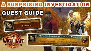 How to do "A Surprising Investigation" Quest | 20th Anniversary Event ► WOW: The War Within