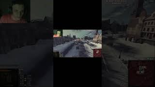 Потный топ 1 в Стальном Охотнике за 1 минуту - (Мир Танков World of Tanks wot гайд смотрит нарезка)