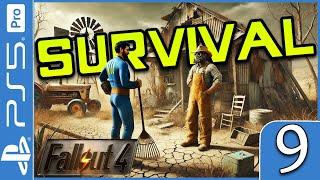 FALLOUT 4 (PS5 Pro) - Survival Mode PART 9: Tenpines Buff Settlement (4K 60FPS)